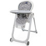 Стільчик для годування Chicco Polly Progres 5 Light Grey
