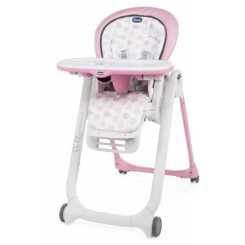 Стульчик для кормления Chicco Polly Progres 5 Pink Стульчик для кормления Chicco Polly Progres 5 Pink