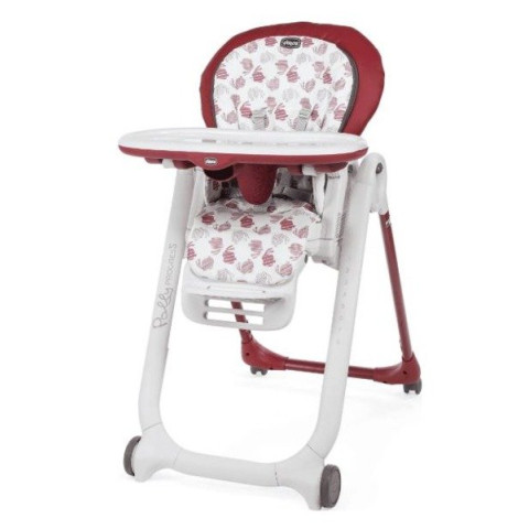 Стільчик для годування Chicco Polly Progres 5 Red