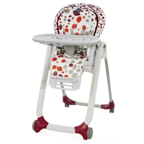 Стільчик для годування Chicco Polly Progres 5 Cherry