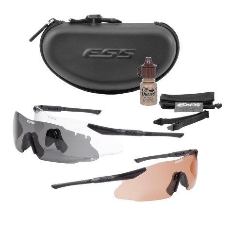 Тактичні окуляри ESS ICE Tactical 2X+ Kit - 740-0007 комплект Тактичні окуляри ESS ICE Tactical 2X+ Kit - 740-0007 комплект