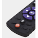 Силиконовая игрушка пульт для прорезывания зубов Purple/Black