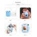 Чехол Fujifilm Instax Mini 11 Case Transparent +наклейки арбуз Чехол Fujifilm Instax Mini 11 Case Transparent +наклейки арбуз
