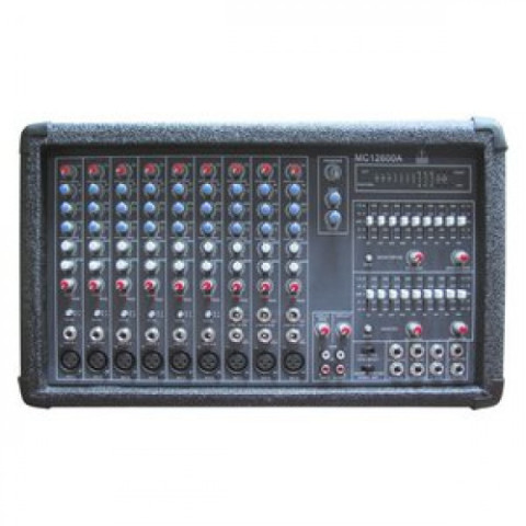 Силовий мікшер MAXIMUM ACOUSTICS MC-12600A Силовий мікшер MAXIMUM ACOUSTICS MC-12600A