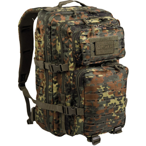 Рюкзак Mile-Tec US Assault Pack LG Laser Cut 36 л Flecktarn
