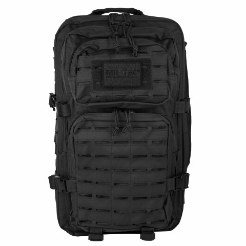 Рюкзак тактичний Mil-Tec US Assault Pack LG Laser Cut 36 л Black