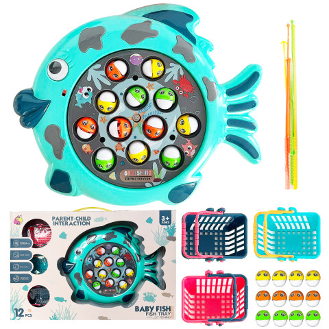 Интерактивная игра Магнитная рыбалка Baby Fish Blue Интерактивная игра Магнитная рыбалка Baby Fish Blue