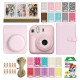 Набор камера моментальной печати Fujifilm Instax Mini 12 Pink + чехол + фотопленка 20 шт + фотоальбом 108 + наклейки 20 шт + фоторамка 3в1
