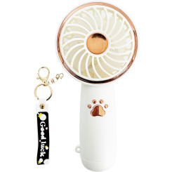 Вентилятор портативный мини USB Paw White