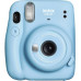 Камера моментальной печати Fujifilm Instax Mini 11 Blue + Чехол + Фотопленка 10шт Камера моментальной печати Fujifilm Instax Mini 11 Blue + Чехол + Фотопленка 10шт