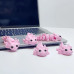 Игрушка антистресс 3D-печатный подвижный Аксолотль 6.5 см Розовый Игрушка антистресс 3D-печатный подвижный Аксолотль 6.5 см Розовый
