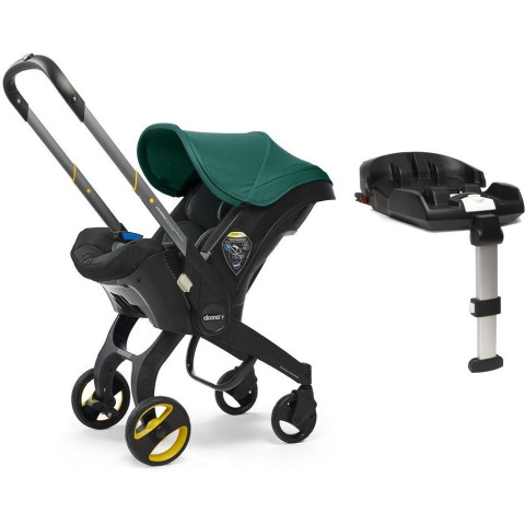 Детское автокресло Doona + baza IsoFix Doona Green