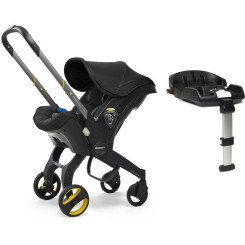 Детское автокресло Doona + baza IsoFix Doona Black