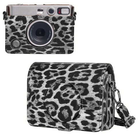 Чохол Fujifilm Instax Mini EVO Леопардовий принт Black