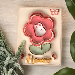 Фотоальбом для Fujifilm Instax Mini 12/11/90/99/7+/9/EVO/Link/Liplay на 200 фото Flower-bunny