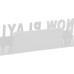 Акрилова полиця для зберігання вінілових пластинок Now Playing White