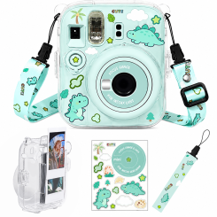 Чохол Fujifilm Instax Mini 13 прозорий, Динозаврик Чохол Fujifilm Instax Mini 13 прозорий, Динозаврик