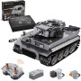 Конструктор CaDa танк Tiger на радиоуправлении 1:35, 925 деталей Серый