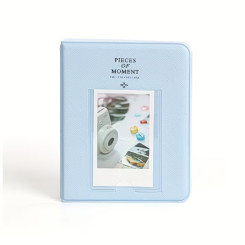 Фотоальбом для Fujifilm Instax Mini, Liplay, Polaroid 300, Z2300, SHARE SP-1, SP-2, link, Blue 64