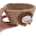 Корзинка для игрушек и мелочей 16x9 см Lion Beige Корзинка для игрушек и мелочей 16x9 см Lion Beige