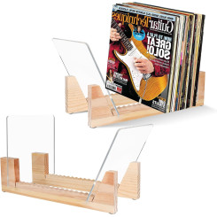 Держатель органайзер подставка для виниловых пластинок и книг 34х9 Light wood SP-100-12 Держатель органайзер подставка для виниловых пластинок и книг 34х9 Light wood SP-100-12