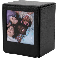 Футляр коробка для фотокарточек органайзер фотографий для Fujifilm Instax Mini Square/Instax Mini/Polaroid Snap Touch/Canon Zoemini на 50 фотографий Black