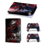 Виниловая наклейка для Sony PlayStation PS5 Venom Spider 360 Виниловая наклейка для Sony PlayStation PS5 Venom Spider 360