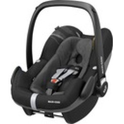 Детское автокресло Maxi-Cosi Pebble Plus + baza FamilyFix3 Sparkling Black