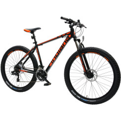 Велосипед INDIANA X-Enduro M15 27.5" мужской Black/Orange