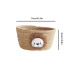 Корзинка для игрушек и мелочей 16x9 см Lion Beige Корзинка для игрушек и мелочей 16x9 см Lion Beige
