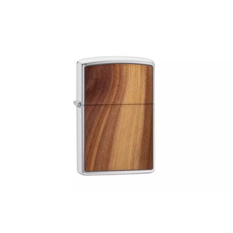 Запальничка Zippo Woodchuck Cedar Emblem Brushed Chrome 29900-000002 Запальничка Zippo Woodchuck Cedar Emblem Brushed Chrome 29900-000002
