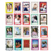Наклейки для фотоплівки Fujifilm Instax Mini, Liplay, Polaroid 300, Z2300, SHARE SP-1, SP-2, link, Mix All 60 штук