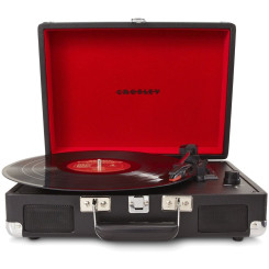 Виниловый проигрыватель Crosley Cruiser Deluxe Plus Black