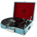 Грамофон GPO Retro Attache Blue Грамофон GPO Retro Attache Blue