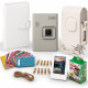 Набор камера моментальной печати Fujifilm Instax Mini LiPlay+ Beige + чехол + фотоальбом 108 + фотопленка 20 шт + наклейки 20 шт + фоторамка Набор камера моментальной печати Fujifilm Instax Mini LiPlay+ Beige + чехол + фотоальбом 108 + фотопленка 20 шт + наклейки 20 шт + фоторамка