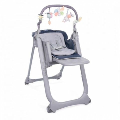 Стульчик для кормления Chicco Polly Magic Relax India Ink Стульчик для кормления Chicco Polly Magic Relax India Ink
