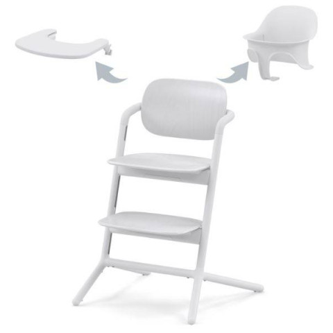 Стільчик для годування Cybex Gold Lemo 3in1 All White