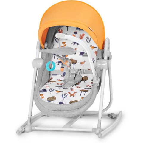 Крісло-гойдалка Kinderkraft Nola 5in1 Forest Yellow