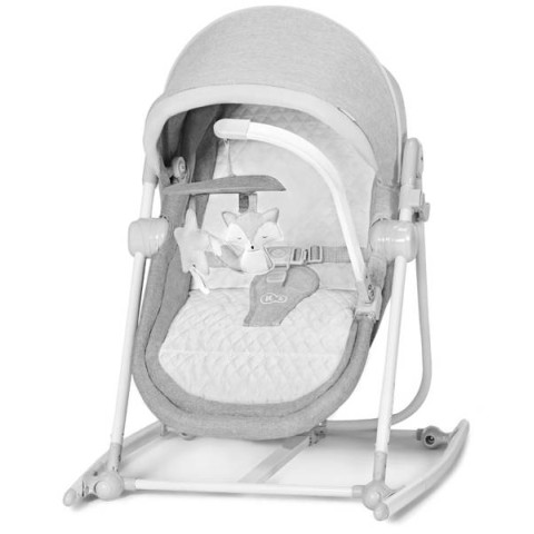 Кресло - качалка Kinderkraft Nola 5in1 Stone Grey Кресло - качалка Kinderkraft Nola 5in1 Stone Grey