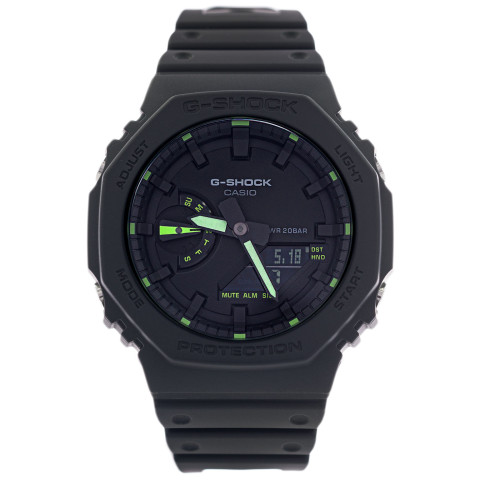 CASIO G-SHOCK GA-2100-1A3ER NEON ACCENT SERIES