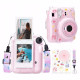 Чохол Fujifilm Instax Mini 12 Case прозорий, Ведмедик