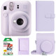 Набір камера моментального друку Fujifilm Instax Mini 12 Purple + чохол + фотоплівка 20 шт + фотоальбом 108 + фоторамка
