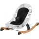 Кресло - качалка Kinderkraft Finio Black/White