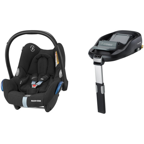 Детское автокресло Maxi Cosi CabrioFix + baza FamilyFix Black Детское автокресло Maxi Cosi CabrioFix + baza FamilyFix Black