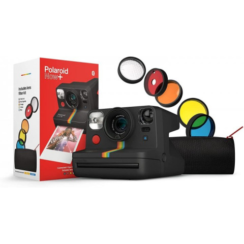 Камера моментальной печати Polaroid Now + Black Камера моментальной печати Polaroid Now + Black
