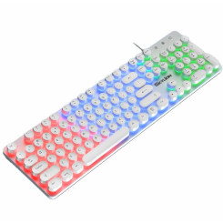 Проводная игровая клавиатура SKYLION H300 с подсветкой White