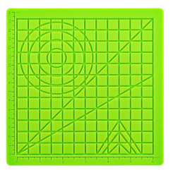 Силиконовый коврик для 3D ручек 17x17 см Green Силиконовый коврик для 3D ручек 17x17 см Green