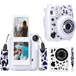 Чохол Fujifilm Instax Mini 12 Case прозорий, Корівка