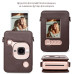 Чехол Fujifilm Instax Mini Liplay Dark Brown