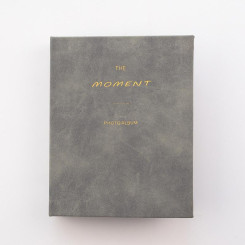 Фотоальбом для Fujifilm Instax Mini, Liplay, Polaroid 300, Z2300, SHARE SP-1, SP-2, link, "The moment" Сірий 64 Фотоальбом для Fujifilm Instax Mini, Liplay, Polaroid 300, Z2300, SHARE SP-1, SP-2, link, "The moment" Сірий 64